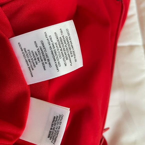 RACHEL Rachel Roy Red Asymmetrical Dress Cocktail Dress - Picture 7 of 9